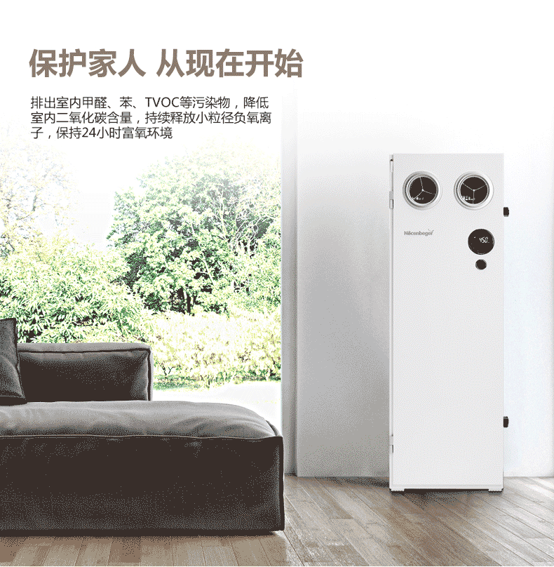 壁掛式新風(fēng)系統(tǒng)450F--德國精工.諾森柏格
