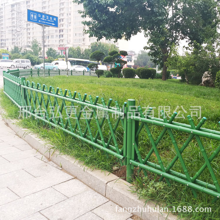 仿竹籬笆 竹節護欄