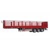 鑼響倉(cāng)柵式半掛車(chē) 新國(guó)標(biāo)標(biāo)準(zhǔn)車(chē) 空氣懸架 1.6米高欄
