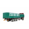 鑼響倉(cāng)柵式半掛車(chē) 1.6高欄 輕型半掛車(chē) 物流運(yùn)輸車(chē)
