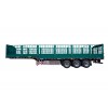 鑼響新國(guó)標(biāo)標(biāo)準(zhǔn)車(chē) 倉(cāng)柵式半掛車(chē) 空氣懸架 1.6米高欄